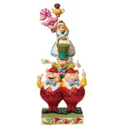 Disney Traditions Alice in Wonderland Stacked We're All Mad Here Figurine