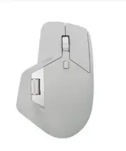 RAPOO MT760L Multi Mode Wireless Ergonomic Mouse, Bluetooth and 2.4G, Grey White