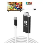 OLAIKE 3In1 USB C to HDMI Cable for Nintendo Switch/Oled, 1080P@60Hz Screen P...