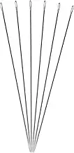 Tofficu Big Eye Darning Needles 6pcs Set Hand Sewing Craft Projects Knitting Crocheting Professional Wear-Resistant