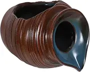 Ancient Craft Clay Pot Water Fountain Decorative Waterfall Jar for Outdoor Indoor Garden Pond Aquarium Elegant Decor DIY Water Feature Pot