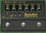 Tech 21 SansAmp Programmable Bass Driver DI