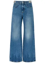 Rabanne Embellished Wide-leg Jeans - Denim - 26 (W26 / UK8 / S) 26 (W26 / UK8 / S)