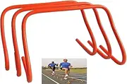 HCE Agility Speed Training Hurdles Multi-Purpose Plyometric Training Hurdles, Crossfit, WOD, Football, Lacrosse, Cricket Athletic Sports and Games - Ideal for Pets, Kids and Adult (3 Pack)