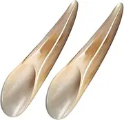 Ipetboom 2pcs Guasha Tool For Face: Ox Horn Scraping Tool - Smooth Edge Gua Massager For Muscle - Multiuse For Back Neck Arms And Legs
