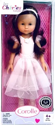Dent Box Corolle 2010 Les Cheries Chloe Ballerina 13" Vinyl Girl Doll Age 4 & Up