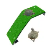 alfyng Lawn Turtle Basking Platform, Tortoise Ramp Reptile Ladder Resting S