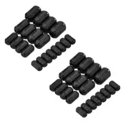 40 Pieces Clip-On Ferrite Core RFI EMI Noise Suppressor Cable Clip for6821