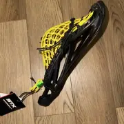 STX Surgeon 10 500 Lacrosse Stick Head New Black Strung With Yellow Marc Mesh