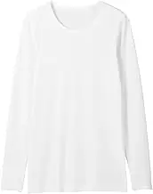 Long Yoga Shirt Tops Lined Long Sleeve Shirt Lightweight Base Layer Undershirt Men Men Shirts