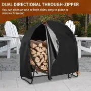 Log Rack Cover Firewood Log Hoop Cover Indoor Dustproof Rainproof Snow
