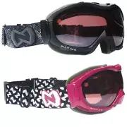 Native Eyewear Boomer Polarized Helmet Compatible Ski, Snowboard, Snow Goggles