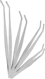 Garden Hand Tool Set 4pcs Stainless Steel Tweezers for Planting Bonsai Crafts Outdoor Activities