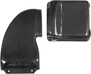 Brilluxa Air Intake Box, Compatible with Mitsubishi Lancer Evolution 7 8 9 2001-2007, Carbon Fiber Induction Box, Engine Air Filter Housing, Turbo Air Duct System