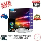 Govee RGBIC LED Strip Lights, 5m Smart LED Lights for Bedroom, Bluetooth, NEW AU