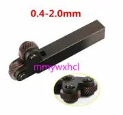 1p Knurling Tool For CNC Metal Lathe Turning Wheel Forming Fine Course 0.4-2.0mm