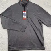 Bolle Performance Pullover Sweatshirt Adult Medium Grey Quarter Zip Sports NEW