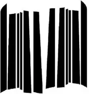 QASULER for Range, for Rover, L322 2002 2003 2004 2005-2012 Car Door Window Pillar Posts Door Trim Cover Stickers Exterior Accessories Car Window Trim Cover