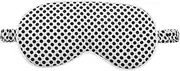 GANAZONO Weighted Eye Mask for Sleeping Adjustable Light Blocking Eye Cover for Breathable Mask for Travel Durable Imitated Eyeshade