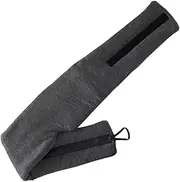 LRXIYODE Comfortable Cotton Sleep Blindfold Eye Mask with Storage Bag Contoured Design for Total Light Blockage Home Meditation