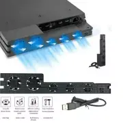5 Fan External Cooling Fan Cooler for Pro 4 Game Console