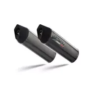 Silencer Slip-On GPR Furore Poppy Homologated for Ducati 1100 Monster