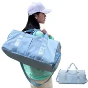 Gym Duffle Bag Taekwondo Travel Sports Outdoor Duffel Bag-Blue
