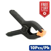 1-1/2 Inch Spring Clamp Small Tool Clip Tipped Jaws - 19088-10PK