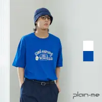 在飛比找momo購物網優惠-【plain-me】美芝城 x plain-me 漢堡TEE