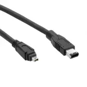 5 Pack of 6ft 6-pin to 4-pin Firewire IEEE 1394A Cable - 6 Feet
