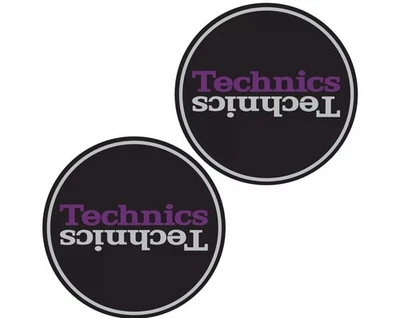 Technics SL-1200 Slipmats Pair Duplex 3 For Turntable MK2 MK3 MK4 MK5 MK6