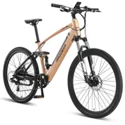 Progear E-Trail MTB 27.5 x 18" Dual Suspension Electric Bike