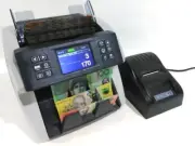 MONEY COUNTING MACHINE GENUINE AUSCOUNT AUS1000 "THE BOSS " H/ Duty w PRINT
