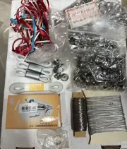 Jingle Bells & 2 Sizes Silver Bells, Mini Sewing Machine, Ribbon, Elastic,wire,+