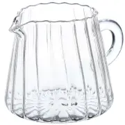 Glass Milk Frothing Pitcher Cup Coffee Maker Creamer Travel