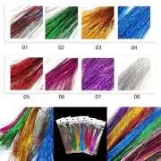 High Quality Trout Fly Fishing Lure Material Fly Bait Tying Bright Silk
