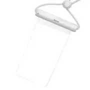 Baseus Waterproof Bag PRO Cylinder Slide-Cover for Diving Beach [White]