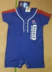 Louisiana Tech Athletics blue Rookie baby one piece size 3-6 Months New with tag