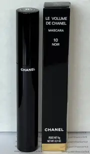 CHANEL Le Volume De Chanel Mascara - 10 Noir - 6 g / .21 oz NIB Full Size