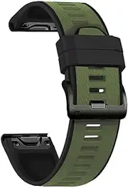 [BKUANE] 22mm 26mm Watch Band For Garmin Forerunner 935 945 Fenix7 7x 5 6 5x 6x 3 hr Silicone Smart Watch Quick Release Strap Accessories