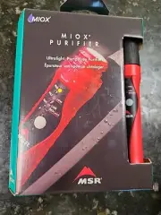 NIB New MSR Miox ultralight water purifier Portable