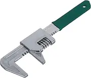 Homoyoyo F-shaped Adjustable Wrench For Plumbing And Automotive Repair Large Open-end Design Right Angle Steel Spanner Tool For Tight Spaces