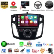9" Android Car Stereo Radio GPS Navigation Wifi Carplay For 2012-2017 Ford Focus