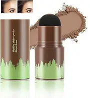 Boobeen Hairline Powder Stick, Hair Color Shadow Powder, Root Touch Up for Thinning, Greys Hair, Instantly Cover Up, Multi Contour Concealer Powder