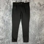 American Eagle Jegging Womens 8 Black Next Level Stretch Lowrise Short New