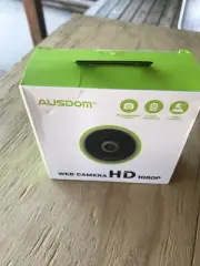 Ausdom Web Camera HD 2080P Ausdow AW635 Black Sealed