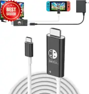 Portable Switch Dock USB-C to 4K HDMI Adapter for Switch OLED Steam Deck