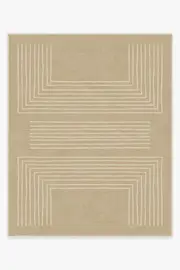 245' x 305' | Machine Washable Runner Rug | Kid & Pet Friendly | Indoor Rug | Valencia Natural Rug | Ruggable