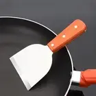 Anti-scald Wooden Handle Grill Spatula Pancake Turner Teppanyaki