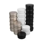 Candle Tins 24pcs 2oz Candle Containers Jars for Making Candles Bulk Aluminum...